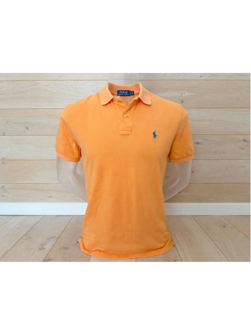 Men's Polo Ralph Lauren Orange Polo Shirt Size L